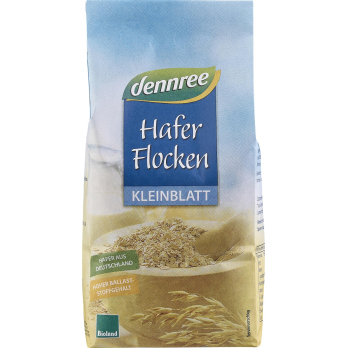 dennree Haferflocken Kleinblatt, 500 gr Packung