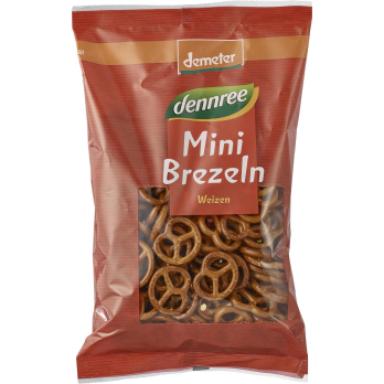 dennree Weizen-Mini-Brezeln demeter, 150 gr Packun