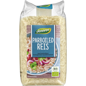 dennree Parboiled Reis, Pakistan, 500 gr Packung