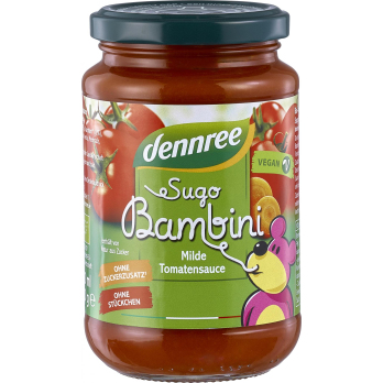 dennree Sugo Bambini, Kinder Tomatensauce, 350 gr