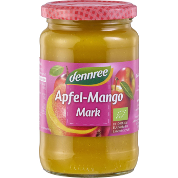 dennree Apfel-Mangomark, 360 gr Glas
