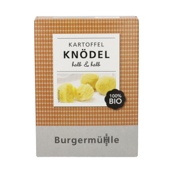 Burgermühle Kartoffelknödel halb&halb, 230 g Packu