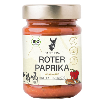 Sanchon Rote Paprika - würziger Brotaufstrich, 190