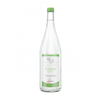St. Leonhards St. Georgsquelle medium, 1 ltr Flasc