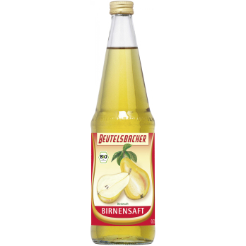 Beutelsbacher Birnensaft -bio-, 0,7 ltr Flasche