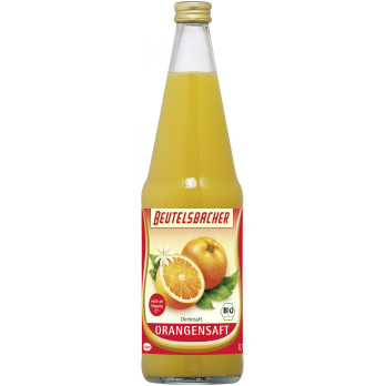 Beutelsbacher Orangensaft, 0,7 L Flasche
