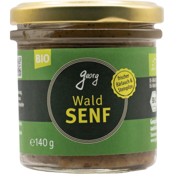 Georg Wald-Senf, 140 g Glas