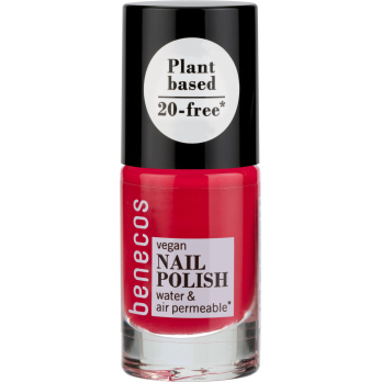 benecos Nail Polish hot summer, 5 ml Flasche