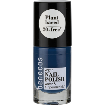 benecos Nail Polish nordic blue, 5 ml Flasche