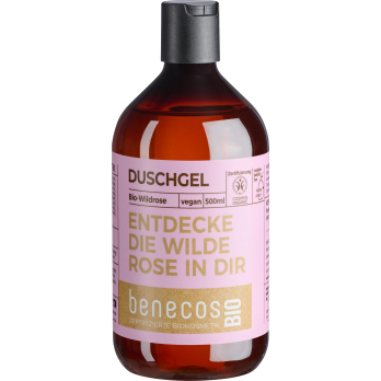 benecos Duschgel Endecke die Wilde Rose in dir, 50