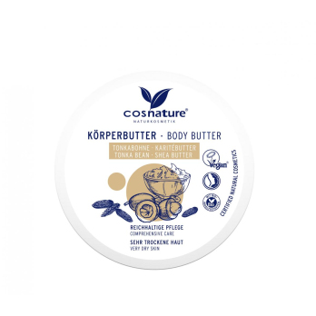 Cosnature Körperbutter Tonkabohne & Karitébutter,