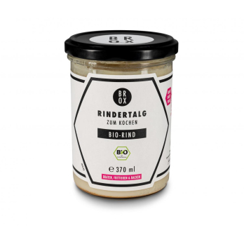 BROX Rindertalg Bio-Rind, 370 ml Glas