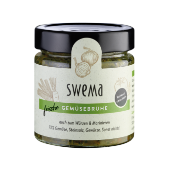 SweMa Gemüsebrühe, 210 gr Glas