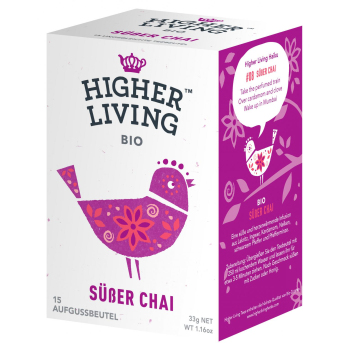 Higher Living Sweet Chai, 2,2 gr, 15 Btl Packung