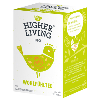 Higher Living Wohlfühltee, 2gr, 15 Btl Packung
