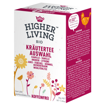 Higher Living Kräutertee Selektion, 1,9 gr, 20 Btl