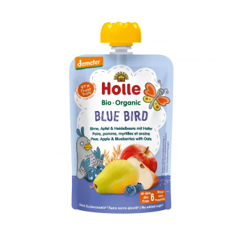 Holle Blue Bird Birne, Apfel & Heidelbeere mit Haf