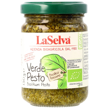 La Selva Pesto verde, 130 gr Glas -ohne Knoblauch-