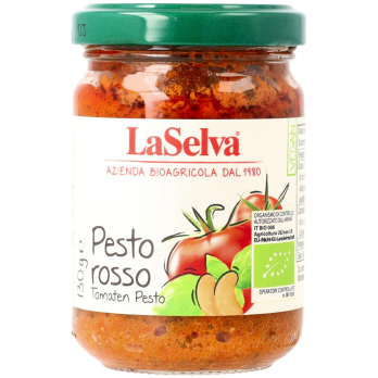 La Selva Pesto rosso, 130 gr Glas